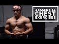 HOW TO GROW YOUR CHEST: 3 MUST Do Exercises