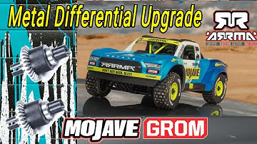Arrma Mojave Grom Metal Differential Upgrade Install and Test #rc #Arrma