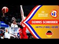 Dennis Schroder sets European Qualifiers record | 38 PTS | 7 REB | +32 EFF | #FIBAWC 2023 Qualifiers