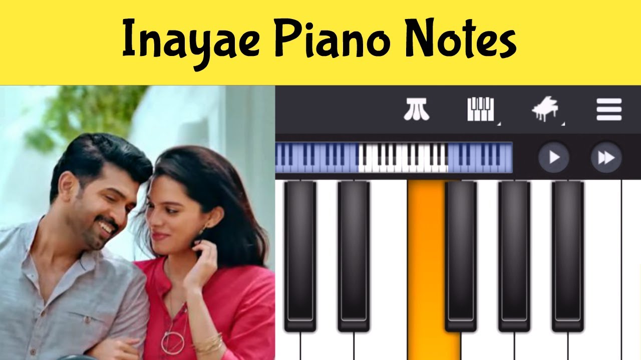 Inayae Piano Notes  Tamil Songs Piano Notes