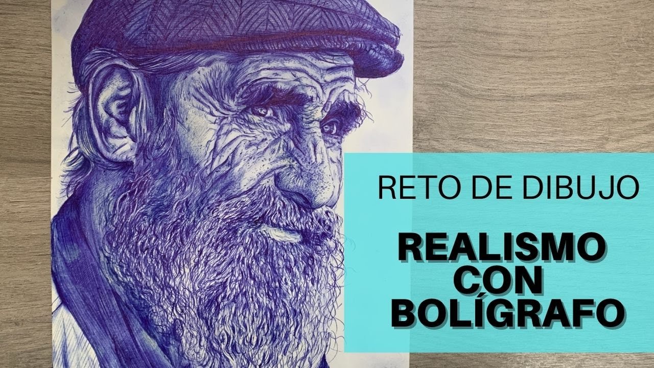 RETO DE DIBUJO: Realismo con bolígrafo - Joqsan Navarro
