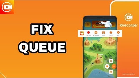 How To Fix And Solve Queue On Screen Recorder XRecorder App | Final Solution