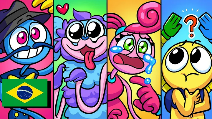 POPPY PLAYTIME 2 (DUBLADO PT-BR) - COMPILADO DE AN...