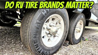 Does your RV Tire Brand Matter?