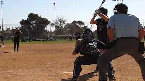Rachel Albright - 2013 RHP/OF Minor's Gold 18 Gold...