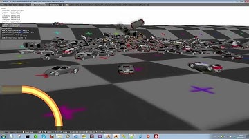 NAFS-Race: RacingGame Performance Test1 - Blender Game Engine