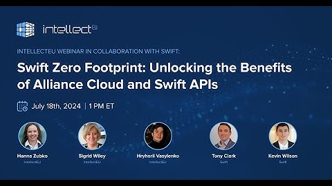 Swift Zero Footprint Strategy: Unlocking the Benefits of Alliance Cloud and Swift APIs