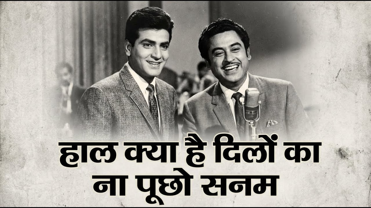 हाल क्या है दिलों का ना पूछो सनम Haal Kya Hai Dilon Ka Na Pucho Sanam Kishore Kumar Old Songs Bewafa