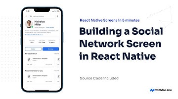 #36 Building a Social Network Screen in React Native