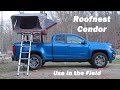 Roofnest Condor: Using this RTT in the Field