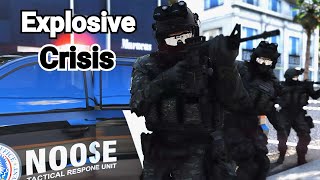 Взрывоопасный кризис - GTA 5 Machinima Swat Movie [4K] | Rockstar Editor