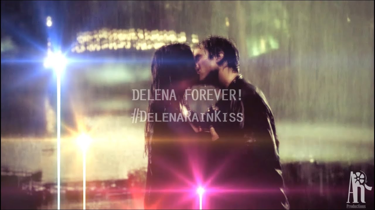 Vampire Diaries' Damon & Elena's Rain Kiss Finally Happens