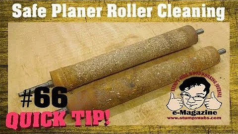 How to NOT destroy your planer rollers (and stop the slipping)