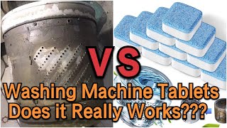 Does Washing Machine Tablets Really clean the washing machine? Let's do a test!!!