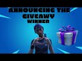 ANNOUNCING THE GIVEAWAY WINNER