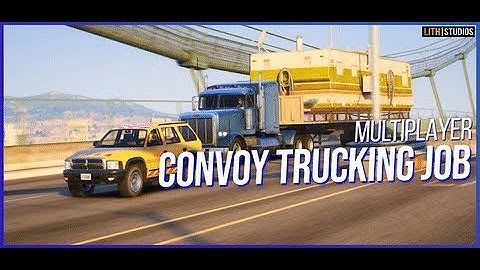 Multiplayer Convoy Trucking Job | Fivem Script | ESX | QBCORE | STANDALONE