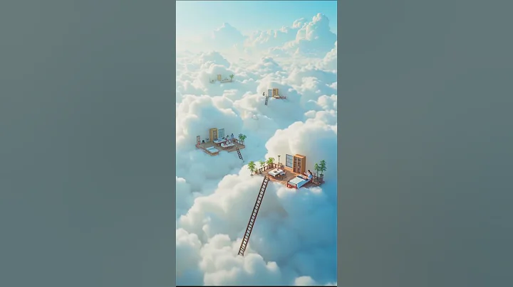 world above the sky #trending #viral #aiart #nature #clouds #sky #world #ai #miniature #ytshorts