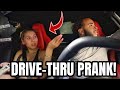 Ignoring My GIRLFRIENDS Order At DRIVE-THRU! *Funny Reaction*