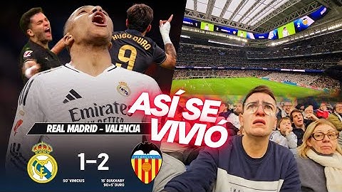 REAL MADRID 1-2 VALENCIA 🔥 ASÍ SE VIVIÓ en Estadio Bernabéu 🔥 GOL en ÚLTIMO MINUTO y ADIÓS LIGA...