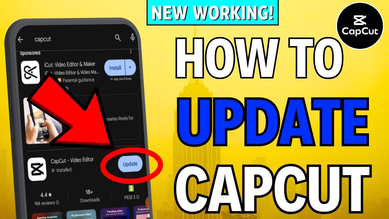 How to Update CapCut (2024) - YouTube