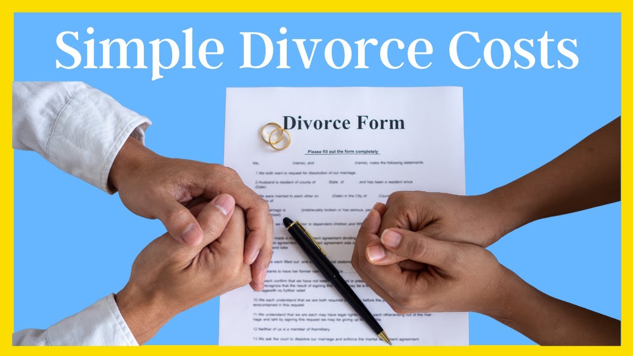 How Much Does A Simple Divorce Cost In Massachusetts