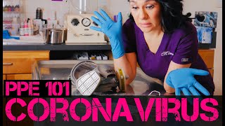 Coronavirus PPE 101 with your Hostess COLD HANDS