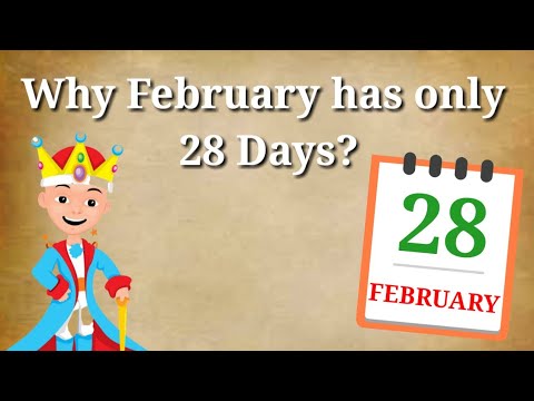 Why February has only 28 Days? | Leap year | Origin of July and August
