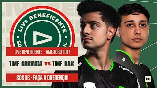 CORINGA vs BAK - LIVE BENEFICENTE 💚