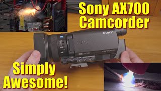 Sony AX700 Camcorder: Versatile, Excellent Video Camera