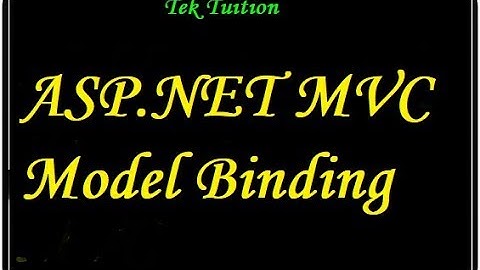 ASP.NET MVC Model Binding