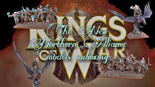 The new Northern Alliance frostclaw riders and ice kin for kings of war by @manticgames