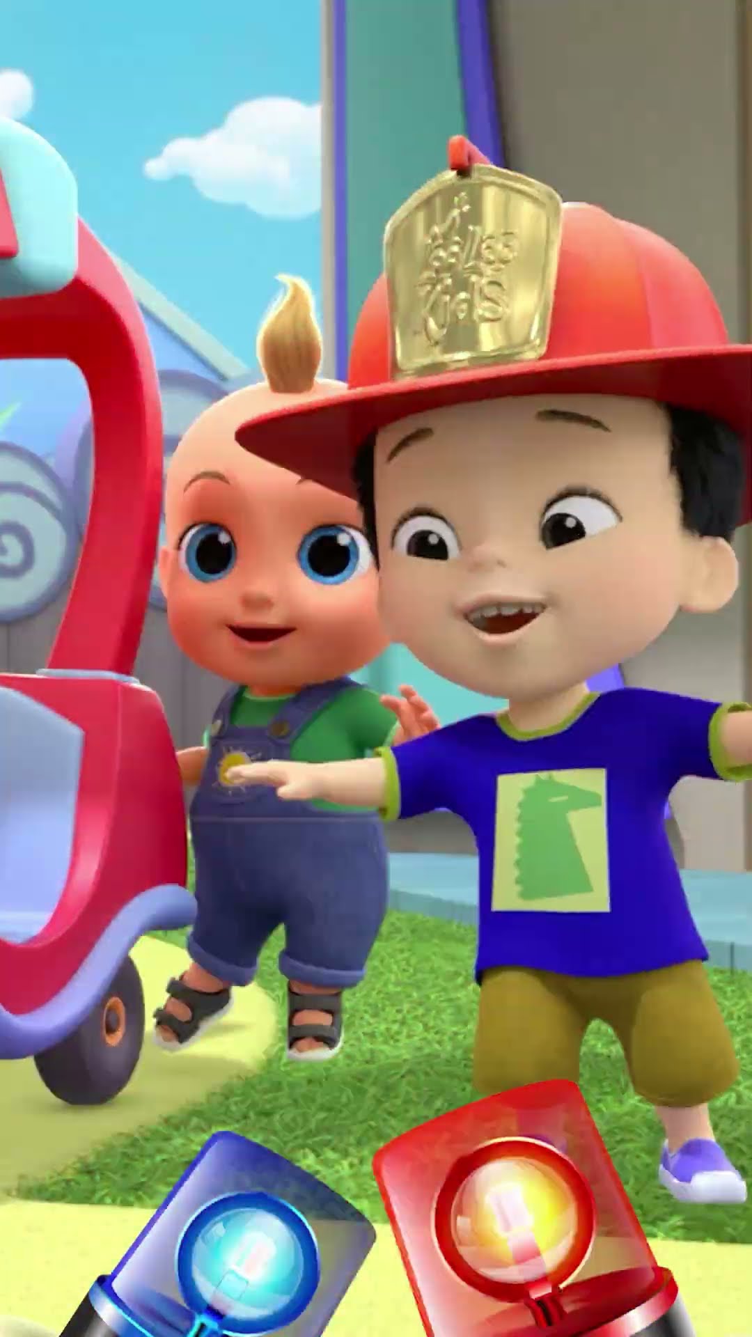 ¡Súper-Bombero al Rescate! ?✨ #héroe #diversión #infantil #bombero #aventura