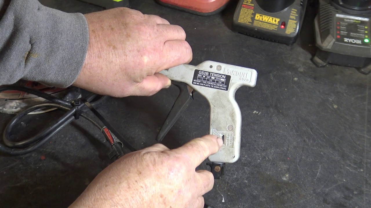 How to Use a Cable Tie Gun