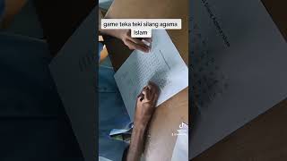 tugas dalam bentuk teka teki silang mapel agama Islam tugas dalam bentuk teka teki silang mapel agama Islam