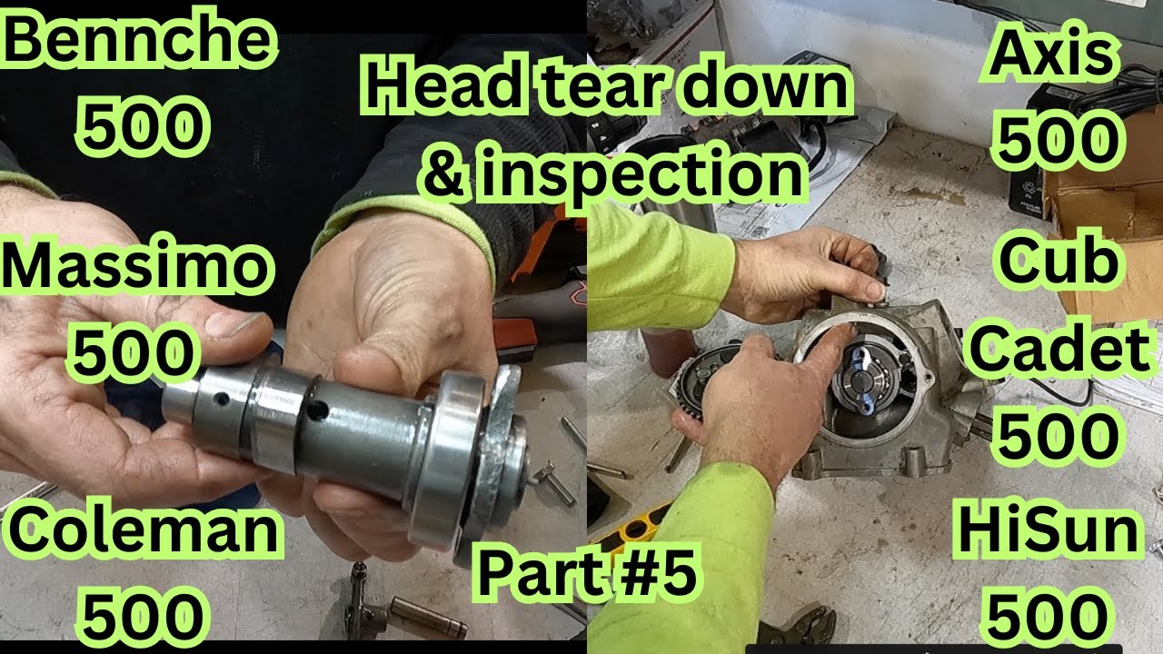 Bennche knocking & smoking. Cylinder head tear down & inspection Part #4
