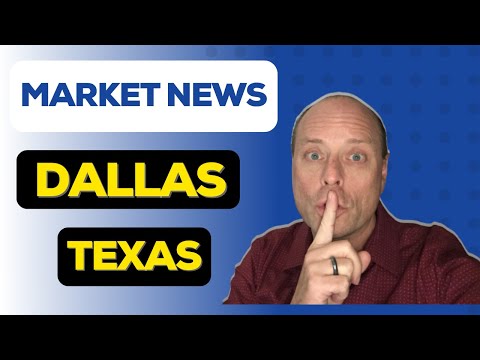 Dallas Texas Housing Market - What's Going On?