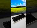 The special green RGB color looks so crazy.#keyboard #rgb #customkeyboard
