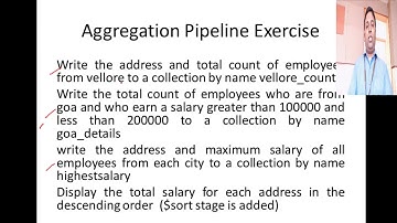 MongoDB Aggregation Pipeline Continued ($sort, $limit, $skip, $count, $unwind)  NoSQL #21