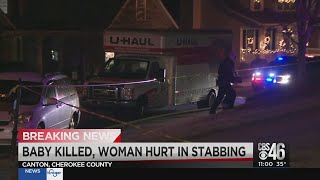 Stabbing kills toddler, injures an adult