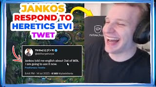 Jankos RESPOND to EVI Tweet About Milk 👀