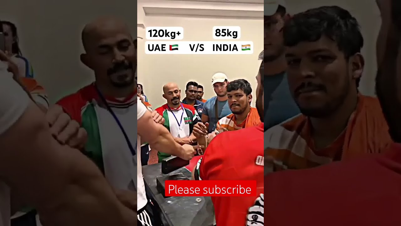 UAE 120kg V S INDIA 85kg India Power Indianflag