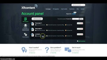 XRContent - creating new project and add it into XRumer.