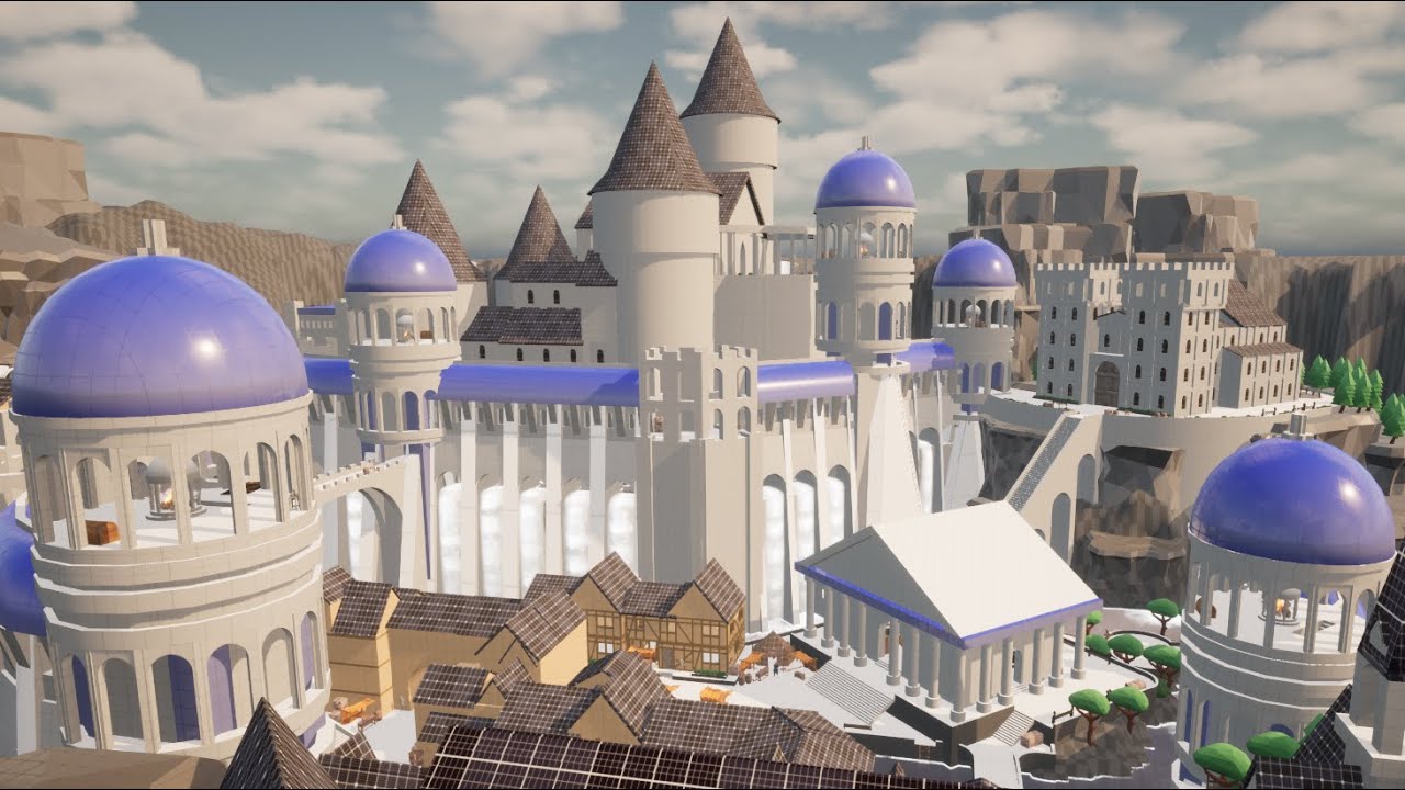 RPG Town Level Design - YouTube