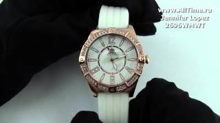 Обзор. Женские наручные часы Jennifer Lopez 2696WMWT - Видео от AllTimeRU