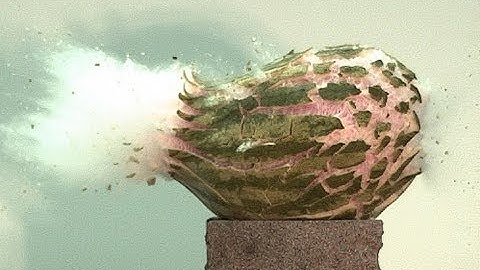 Aimed Research - Cutting Edge Bullets - Terminal Effects On Watermelon 22,000fps