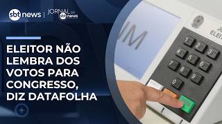 Datafolha mostra comportamento do eleitor no momento do voto | #JornaldoSBTNews