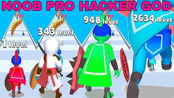 NOOB VS PRO VS HACKER VS GOD  of Hit & Run |Stickman Hero Wars @playgame24dia