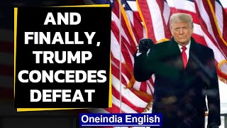 Trump finally concedes defeat, promises 'orderly' transition | Oneindia News