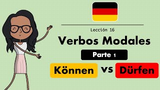 Verbos Modales en Alemán: Können Vs Dürfen - Lección 16 - Nivel A1 - ¿Cómo usar verbos modales?