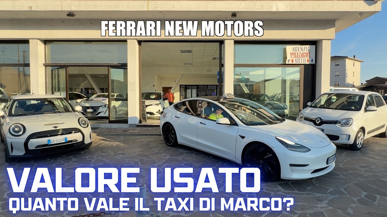 Auto Elettriche USATE - Quanto pu&ograve; valere il TAXI di Marco?
